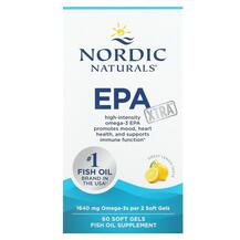 ЕПК EPA Xtra Lemon 1000 mg Nordic Naturals 60 капсул