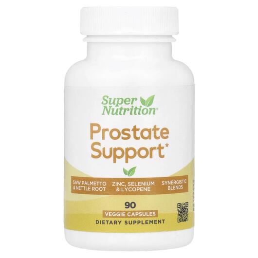 Основне фото товара Super Nutrition, Prostate Support, Підтримка простати, 90 капсул