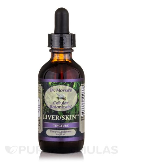 Основне фото товара Doctor Morse's, Liver/Skin Tincture, Підтримка печінки, 60 м
