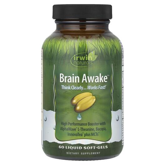 Основное фото товара Улучшение умственной активности, Brain Awake, 60 капсул