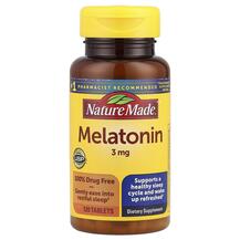 Мелатонін Melatonin 3 mg Nature Made 120 таблеток