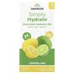 Simply Hydrate Electrolyte Hydration Mix, Електроліти, 8 Stick...