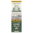 Фото товару Plant-D3 Whole Food D3+ K2 Maximum Strength, Вітаміни D3 K2, 30 м