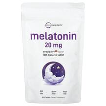 Melatonin Strawberry 20 mg Мелатонин Micro Ingredients