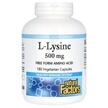 L-Lysine 500 mg 180 Vegetarian, L-Лізин, 180 капсул