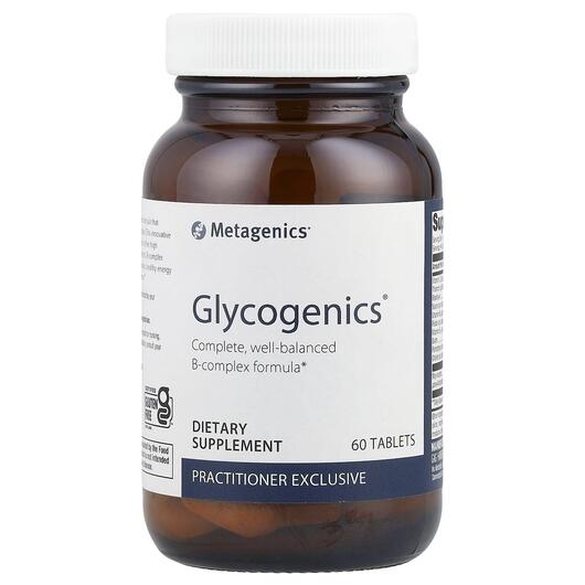 Основное фото товара Metagenics, B-комплекс, Glycogenics, 60 таблеток