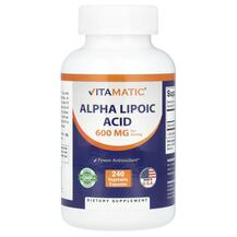 Альфа-ліпоєва Alpha Lipoic Acid 600 mg Vitamatic