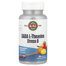 GABA L-Theanine Stress B ГАМК KAL 100 пастилок