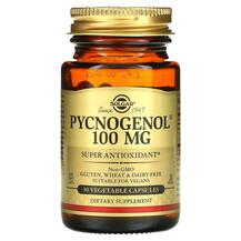 Пікногенол 100 мг Pycnogenol 100 mg Solgar 30 капсул