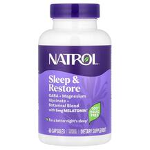Підтримка сну Sleep & Restore Natrol 60 капсул
