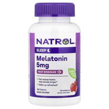 Melatonin Fast Dissolve Extra Strength Strawberry 5 mg