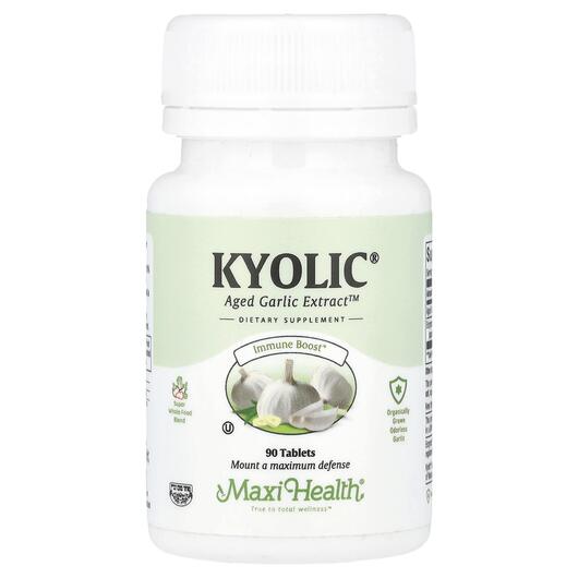 Основне фото товара Kyolic Aged Garlic Extract, Екстракт Часнику, 90 таблеток