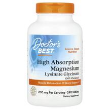 Магній Хелат High Absorption Magnesium 240 Doctor's
