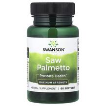 Со Пальметто Saw Palmetto Maximum Strength Swanson
