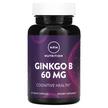 Фото товару MRM, Ginkgo B 60 mg, Гінкго Білоба, 60 капсул