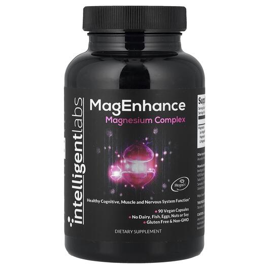 Основне фото товара Intelligent Labs, MagEnhance Magnesium Complex, Магній, 90 капсул