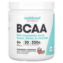 БЦАА Women BCAA Strawberry Lemonade Nutricost 330 г