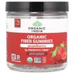 Фото товара Organic Fiber Gummies Strawberry, Конфеты с клетчаткой, 60 таблет
