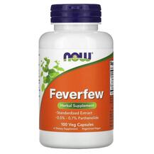 Піретрум Feverfew NOW 100 капсул