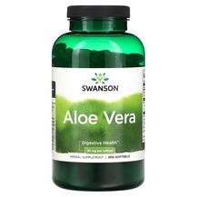 Aloe Vera 25 mg Алоэ вера Swanson 300 капсул Aloe Vera 25 mg Алоэ вера Swanson 300 капсул