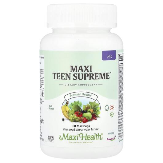 Основное фото товара Витамины для подростков, Maxi Teen Supreme His, 60 капсул