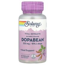 Допа DopaBean Mucuna Pruriens Solaray 60 капсул
