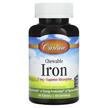 Chewable Iron Natural Grape 27 mg, Жувальне Залізо, 60 таблеток
