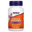NOW, Lutein & Zeaxanthin, Лютеин і зеаксантин, 60 капсул