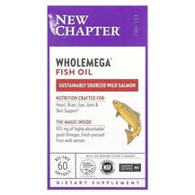 Wholemega Fish Oil 1000 mg Омега 3 New Chapter