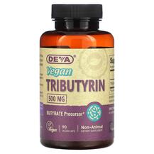 Масляна кислота Vegan Tributyrin 500 mg Deva 90 капсул