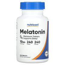 Melatonin 10 mg Мелатонин Nutricost 240 таблеток
