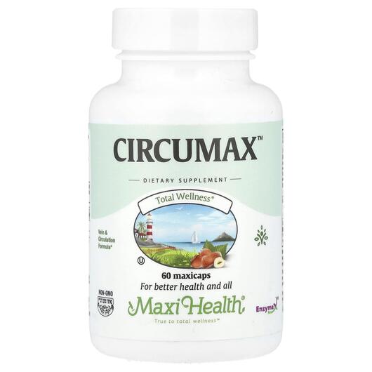 Основне фото товара Maxi Health, Circumax, Кінський каштан, 60 капсул