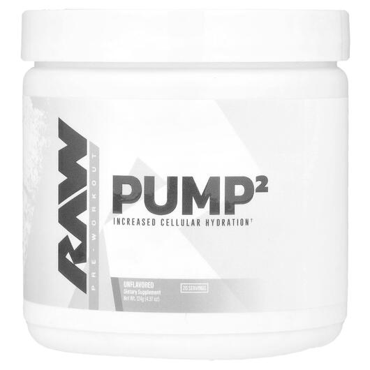 Основное фото товара Предтренировочный комплекс, Pump 2 Pre-Workout Unflavored, 124 г