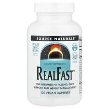 Жироспалювачі RealFast Source Naturals 120 капсул