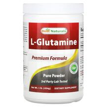 L-Глутамін L-Glutamine Best Naturals 454 г