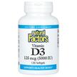 Фото товару Vitamin D3 5000 IU, Вітамін D3 Холекальциферол, 120 капсул