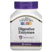 Фото товару 21st Century, Digestive Enzymes, Травні ферменти, 60 капсул