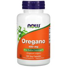 Орегано 450 мг Oregano 450 mg NOW Foods 100 капсул