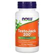 NOW, TestoJack 200, Підтримка Лібідо, 60 капсул