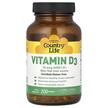 Vitamin D3 1000 IU 200, Вітамін D3 1000 МЕ, 200 капсул