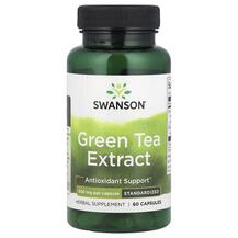 Green Tea Extract 500 mg Экстракт Зеленого Чая Swanson