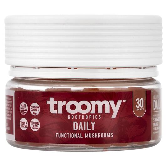 Основне фото товара Daily Functional Mushrooms Gummies Strawberry Mango, Гриби, 30 та