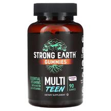 Strong Earth Gummies Multi Teen Raspberry Витамины