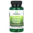 Фото товару Turmeric & Black Pepper, Куркума з чорним перцем, 60 капсул
