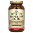 Фото товару Solgar, Psyllium Husks Fiber 500 mg, Псиліум 500 мг, 200 капсул