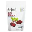 Sunfood, Organic Beet Powder, Червоний буряк, 227 г