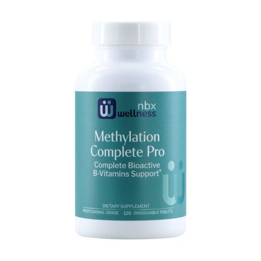 Основне фото товара NBX Wellness, Methylation Complete Pro, B-комплекс, 120 таблеток