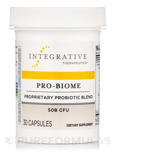 Основное фото товара Пробиотики, Pro-Biome 50B CFU, 30 капсул