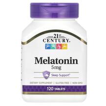 Мелатонін 5 мг Melatonin 5 mg 21st Century