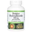 Betaine Hydrochloride with Fenugreek, Бетаин гидрохлорид, 180 ...